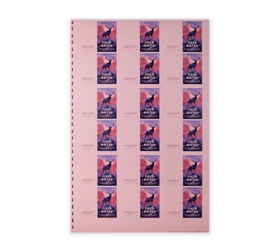 FNP 43g National Parks Press Sheet Rocky Mountain